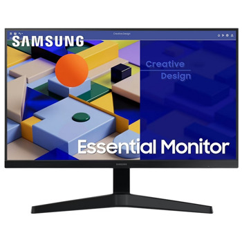 Монитор Samsung Essential Monitor LS-24C310E (2023), 24" (60.96cm), IPS панел, 75Hz, Full HD, 5ms, 1000:1, 250cd/m2, HDMI, VGA | JAR Computers Samsung Essential Monitor LS24C310EAUXEN