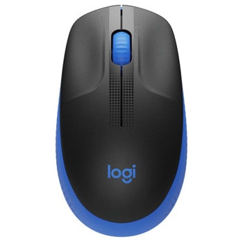 Мишка Logitech M190, оптична (1000dpi), безжична, USB, синя image
