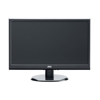 Монитор 20" (50.8 cm) AOC e2050Sdak, HD+ LED, 5ms, 20 000 000:1 250cd/m2, DVI, колонки, черен, 3г. | JAR Computers 20" (50.8 cm) AOC e2050Sdak
