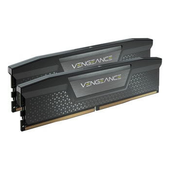 Памет 32GB (2x16GB) DDR5 6000MT/s, Corsair Vengeance Black, CMK32GX5M2B6000C38, 1.35V | JAR Computers Corsair 2x16GB DDR5 6000MT/s CMK32GX5M2B6000C38