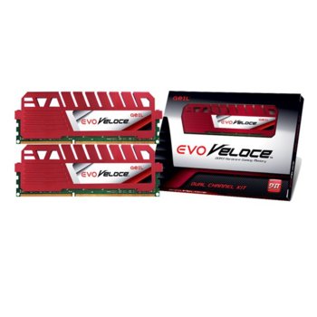 Geil PC3-14900 1866MHz C9 EVO Veloce Red 8GB(2x4GB