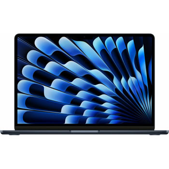 Лаптоп Apple MacBook Air 13.6 M3 (MC8Q4ZE/A), осемядрен Apple M3 4.05GHz, 13.6" (34.54cm) Liquid Retina True Tone 500nits IPS Display, 24GB LPDDR5, 512GB SSD, 2x Thunderbolt 4, macOS | JAR Computers Apple Macbook Air 13.6 M3 24/512GB Black MC8Q4ZE/A
