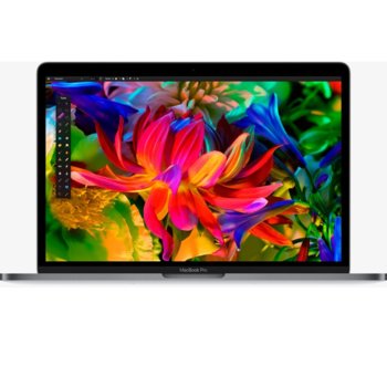 Лаптоп Apple MacBook Pro 15 Retina с Touch Bar (сив), четириядрен Intel Core i7 2.6/3.5GHz, 15.4" (39.11 cm) IPS Retina Display & Radeon Pro 450 2GB (Thunderbolt 3), 16GB, 256GB, USB 3.1 (Type-C), macOS Sierra, 1.83 kg | JAR Computers Apple MacBook Pro 15 256GB с Touch Bar Space Gray