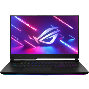 Лаптоп Asus ROG Strix SCAR 17 X3D G733PZV-LL069W (90NR0DC4-M00600), шестнадесетядрен AMD Ryzen 9 7945HX3D 2.3/5.4GHz, 17.3" (43.94cm) WQHD IPS 240Hz Anti-Glare дисплей & GF RTX 4080 12GB, 32GB DDR5, 1TB SSD NVMe, 2x USB 3.2 Type-C, Windows 11 Home | JAR Computers Asus ROG Strix SCAR 17 X3D G733PZV-LL069W