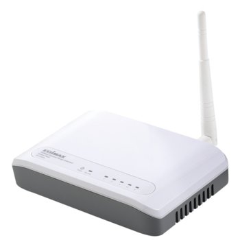 Access point/Аксес пойнт/Есктендър Edimax EW-7228APN, 2.4GHz (150Mbps), 5x 10/100 Ethernet Port, 1 външна антена | JAR Computers Edimax EW-7228APN 150Mbps 5xLAN