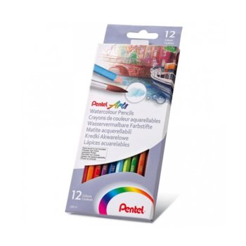 Цветни моливи акварел Pentel Arts 12