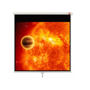 Екран Avtek Video 280, ръчен за монтаж на стена или таван, Matt White, 2800 x 2125 мм, 113", 4:3 | JAR Computers Avtek Video 280
