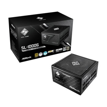 Захранване ASRock SL-1000G, 1000W, Active PFC, 80 Plus Gold, 135mm вентилатор | JAR Computers ASRock SL-1000G