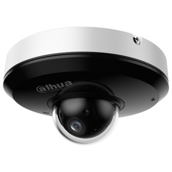 IP камера Dahua SD1A404DB-GNY, куполна PTZ камера, 4Mpix(2560x1440@30fps), 2.8-12 mm варифокален обектив, Smart H.265+/ Smart H.264+/H.265/H.264/H.264B/H.264H/MJPEG, IR осветеност (до 20m), външна IP66/IK08, PoE+ | JAR Computers Dahua SD1A404DB-GNY