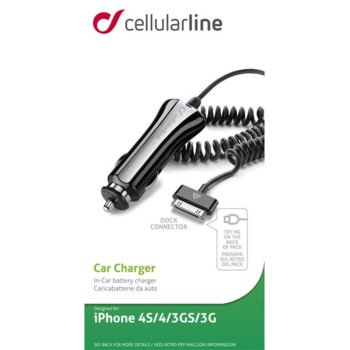 Cellularline IT867 12V iPhone 3/3GS 4/4S Ipod