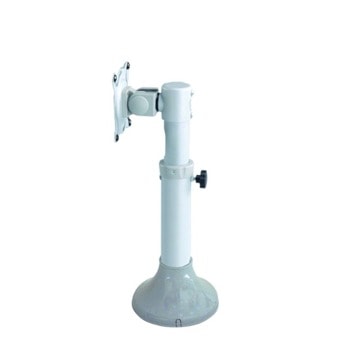 Стойка за монитор NewStar Flat Screen Desk Mount, за плот, за екрани от 10" до 30", VESA 100x100, регулируема, сребриста | JAR Computers NewStar Flat Screen Desk Mount (grommet)