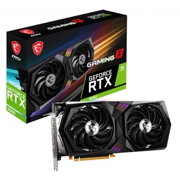 Видео карта Nvidia GF RTX 3060, 12GB, MSI GAMING X, PCI-E 4.0, GDDR6, 192-bit, DisplayPort, HDMI | JAR Computers MSI RTX-3060-GAMING-X-12G