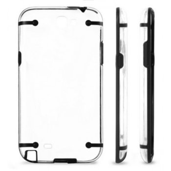 Прозрачен заден капак DeTech за Samsung Note3