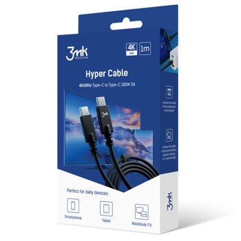 3MK Hyper Cable 4K60Hz 100W CC1-100-4K-01B