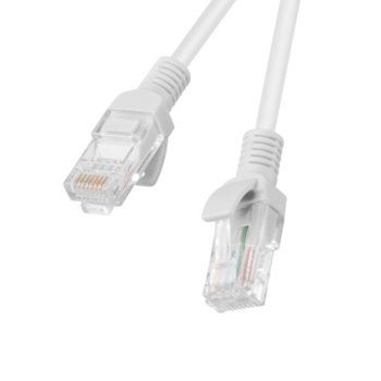 Пач кабел Lanberg PCU5-10CC-0500-S, U/UTP, cat.5е, 5м, сив | JAR Computers Lanberg CAT.5E 5m grey PCU5-10CC-0500-S