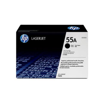 КАСЕТА ЗА HP LASER JET P3015 - Black - P№ CE255A - заб.: 6000 брой копия | JAR Computers КАСЕТА ЗА HP LASER JET P3015 - Black