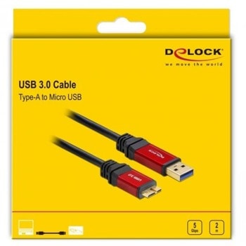 Delock USB-A - USB-B Male 82761