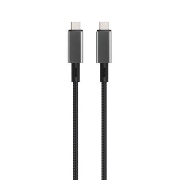Кабел Vivanco 64011, от USB-C(м) към USB-C(м), 1m, 100W, черен | JAR Computers Vivanco 64011