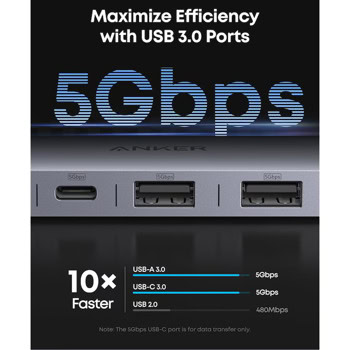Anker USB-C Hub (7-in-1) A83D2HA1