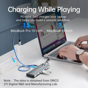 докинг станция orico pw11-9p-gy-ep | JAR Computers докинг станция orico pw11-9p-gy-ep