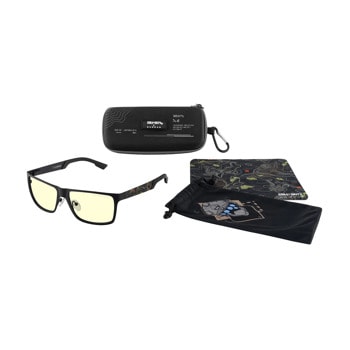 Геймърски очила Gunnar x Call of Duty UAV Edition, Amber лещи, рамка от метал, калъф, черни | JAR Computers Gunnar UAV-01901