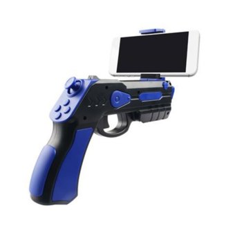 Джойстик Omega Remote Augmented Reality Gun Blaster, съвместим с Android/iOS, Bluetooth, черен/син image