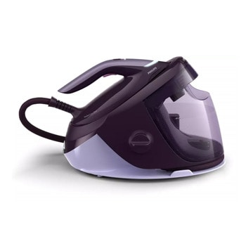 Парогенератор Philips PSG7150/30, 1.8 l воден резервоар, до 120 g/min непрекъсната пара, парен удар до 600 g/min, 8 bar-a, 2100W, лилав | JAR Computers Парогенератор Philips PSG7150/30