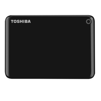 500GB Toshiba Canvio Connect II Black+ Trust Barra