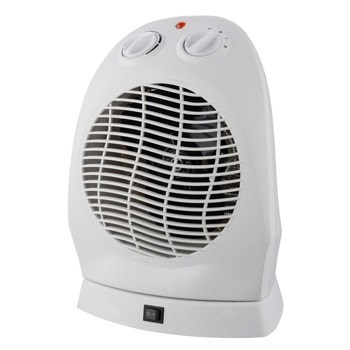 Вентилаторна печка Crown CFH-269, 1000/2000W, защита от прегряване, индикаторна светлина, функция въртене, бяла | JAR Computers Crown CFH-269