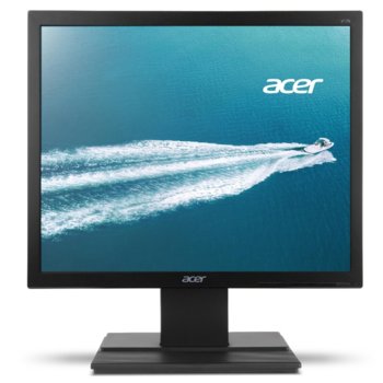 Монитор 17" (43.18 cm) Acer V176Lb (5:4), LED, 5ms, 100 000 000:1, 250cd/m2, черен | JAR Computers 17 Acer V176Lb 5:4 LED