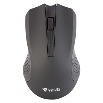 Мишка Yenkee 2015BK, оптична (1000dpi), безжична, USB, черна, 3 бутона image