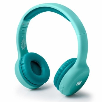 Слушалки Muse M-215 BTB, детски, безжични/жични, Bluetooth 5.0, AUX, сини | JAR Computers Muse M-215 BTB Bluetooth - сини MSE00214