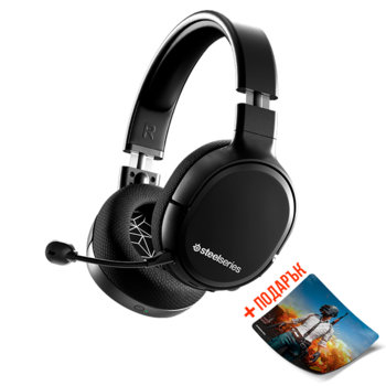 SteelSeries Arctis 1 Wireless Black + QcK+ Limite