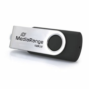 Памет 128GB USB Flash Drive, MediaRange MR1954, USB 3.2 Gen 1 Type-C, сребриста | JAR Computers MediaRange MR1954