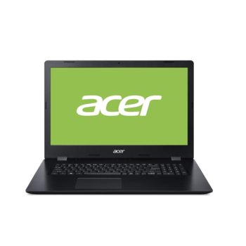 Лаптоп Acer Aspire 3 A317-32-P61D (NX.HF2EX.00K), четириядрен Gemini Lake Refresh Intel Pentium N5030 1.1/3.1 GHz, 17.3" (43.94 cm) HD Glare Display, (HDMI), 4GB DDR4, 256GB SSD, 1x USB 3.1, Linux | JAR Computers Acer Aspire 3 A317-32-P61D NX.HF2EX.00K