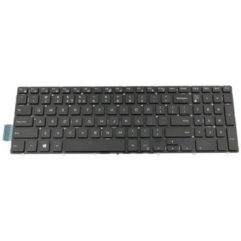 Клавиатура за лаптоп Dell, съвместима със серия Inspiron 15-7599, черна, без рамка, с малък ентър, US | JAR Computers Клавиатура за Dell Inspiron 15-7599 US