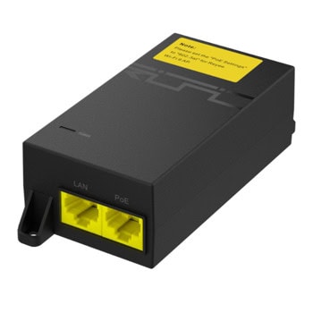 PoE инжектор Ruijie RG-POE-50-60W-MG, 1000 Mbps, 1x LAN (RJ-45), 1x LAN PoE, 52V/31.2W | JAR Computers Ruijie RG-POE-AT30