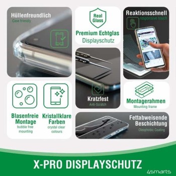 4smarts Second Glass X-Pro Full Cover Glass 496198