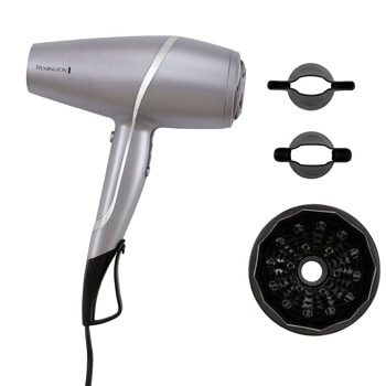 Сешоар Remington AC9800 PROluxe You, 2400W, 3 степени на скорост, 3 температури, StyleAdapt технология, йонна защита, сив | JAR Computers Сешоар Remington AC9800 PROluxe You