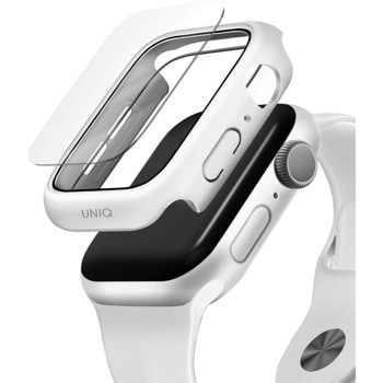 Протектор Uniq Nautic Apple Watch Case (UNIQ-44MM-NAUWHT), поликарбонатов, 44мм, за Apple Watch, бял image
