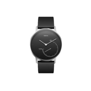 Смарт часовник Nokia Steel Smartwatch, Bluetooth 4.0, черен | JAR Computers Nokia Steel Smartwatch Black
