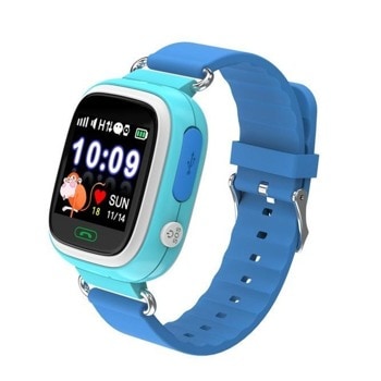 Смарт часовник Xmart KIDS GPS KW03G, 1.22" (3.09 cm) Дисплей, micro SIM, GPS, Wi-Fi, син | JAR Computers Xmart KIDS GPS KW03G Blue