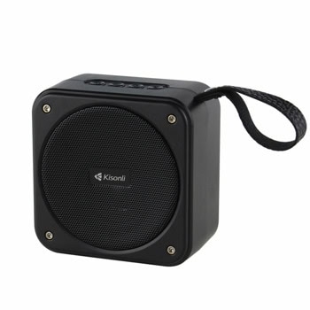 Тонколона Kisonli S21, 1.0, 5W, Bluetooth, черна, време на работа до 6 часа | JAR Computers Тонколона Kisonli S21 Black 22260