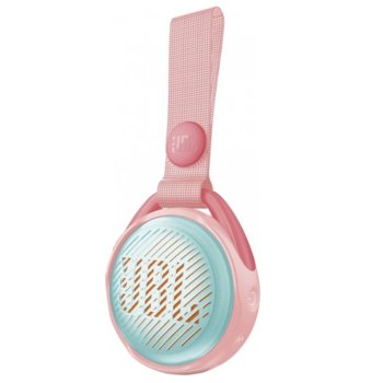Тонколона JBL JR POP, 1.0, 3W RMS, Bluetooth, розова, водоустойчива, до 5 часа работа | JAR Computers JBL JR POP Pink