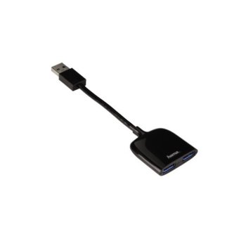 Hama Mobil 54132 USB Hub 2 Port