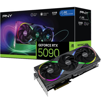 PNY GeForce RTX 5090 ARGB EPIC-X RGB OC Triple Fan