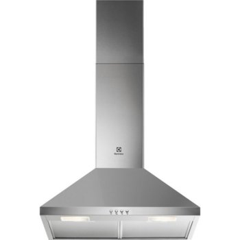 Абсорбатор Electrolux LFC316X, за вграждане, колонен, енергиен клас D, въздухопоток 420 m3/h, 3 степени на мощност, управление с пуш бутони, инокс | JAR Computers Electrolux LFC316X
