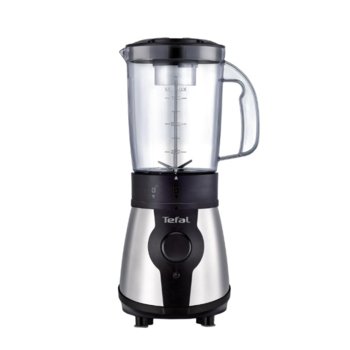 Блендер Tefal ON THE GO BLENDER BL1B1D3, 4 ножа, 1 скорост, функция за чупене на лед, 300W, черен | JAR Computers Tefal BL1B1D3, On-the-go blender, 300W, 750ML