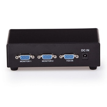 Сплитер VCom DD132, 1x D-Sub вход към 2x D-Sub изхода | JAR Computers VCom DD132 VGA Splitter
