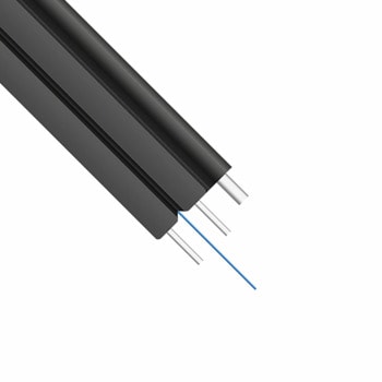 Оптичен кабел DeTech, FTTH, 1х влакно, 2000м, Outdoor, черен image